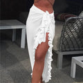 Sheer Chiffon Beach Maxi Cover-Up
